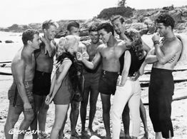 Sandra Dee, Joby Baker, James Darren, Robert Ellis, Tom Laughlin, Doug McClure, Burt Metcalfe, Jo Morrow, and Cliff Robe