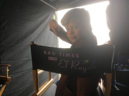On Set - Playing Young Miles - Bad Times at the El Royale