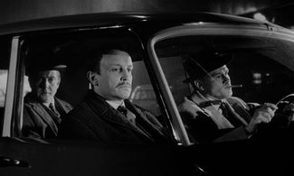 Marcel Cuvelier, Jean Desailly, and Jacques Léonard in Le Doulos (1962)