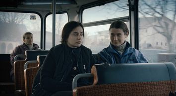 Cosmina Stratan and Cristina Flutur in Beyond the Hills (2012)