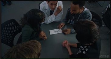 Marcus Ho, Mary Elizabeth Winstead, Nikki M. James, and Johnny Ray Gill in BrainDead (2016)