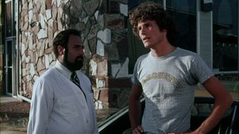 Jim Negele and Paul Vincenzo in Haunted (1977)