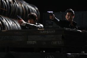 Ju Jin-Mo and Kang-woo Kim in A Better Tomorrow (2010)