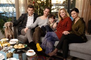 Peter Jöback, Magnus Roosmann, Liv Mjönes, Josefine Tengblad, and Primus Lind in Modus (2015)