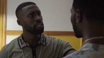 Tosin Morohunfola and Barton Fitzpatrick in The Chi (2018)