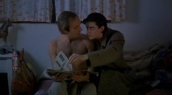 Will More and Eusebio Poncela in Arrebato (1979)