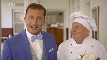 Petr Vondrácek and Josef Dvorák in Ach, ta láska nebeská... (2020)