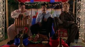 David Arquette, Jonathan Silverman, and Greg Germann in In Case of Emergency (2007)