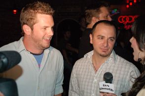 Roomies co-stars Alan Stephens & Bert Rotundo at a Generation Awesome screening after party.