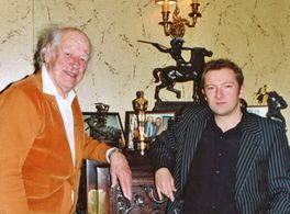 with Ray Harryhausen, London 2006.