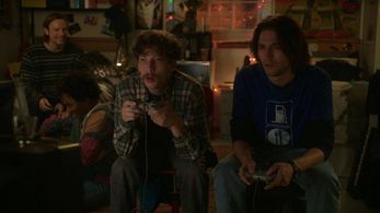 AL-Jaleel Knox on set of Hindsight