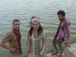 Dana Modan, Kais Nashif, and Moshe Ashkenazi in Ananda (2012)