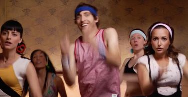 Lindsay Ames, Milana Vayntrub, Thomas Middleditch, Stephanie Jackson, and Susan Kawashima in CollegeHumor Originals: Min