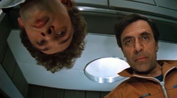 Aleksandr Lazarev and Vadim Ledogorov in To the Stars by Hard Ways (1981)