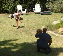 Michael Beach and Corinne Massiah in Pitch (2016)