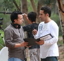 Kayvon Derak Shanian and Oscar Alvarez in Empty Hand: The Real Karate Kids (2011)