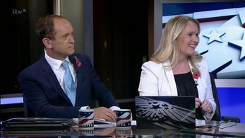 Robert Moore and Jane Green in Trump vs Clinton: The Result - ITV News Special (2016)