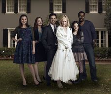 Anne Heche, Heather Burns, Michael Landes, Lamman Rucker, Alexandra Breckenridge, and Madison Davenport in Save Me (2013