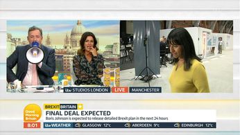 Piers Morgan, Susanna Reid, Boris Johnson, Dan Walker, and Ranvir Singh in Good Morning Britain: Episode dated 1 October