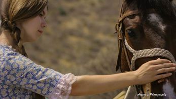 Behind the scenes of Chanel Marriott in The Last Request Of Sheriff Johnson