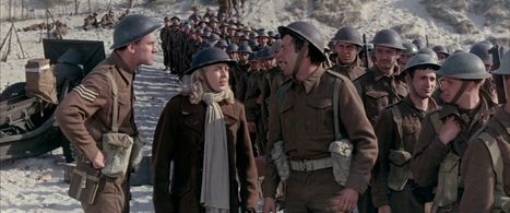 Marie Dubois and Kenneth Haigh in Weekend at Dunkirk (1964)