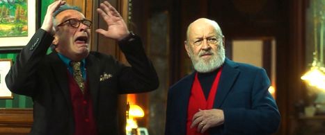 Oscar Martínez and Marcos Mundstock in The Weasel's Tale (2019)