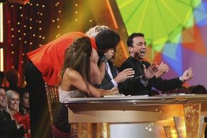 Carrie Ann Inaba, Bruno Tonioli, Len Goodman, Maksim Chmerkovskiy, and Erin Andrews in Dancing with the Stars (2005)
