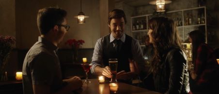 Milana Vayntrub, Ben Rodgers, and Amir Blumenfeld in Lonely and Horny (2016)