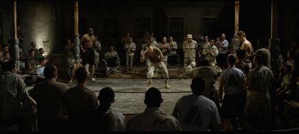 Still of Luke Moran and Jermaine Washington in Boys of Abu Ghraib