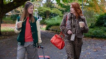 Jamie Grant and Sanne Langelaar in The Day After the Night Before (2023)