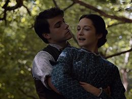 Jack Falahee and Hannah James in Mercy Street (2016)