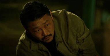 Netflix film YAKSHA as a North Korean official(Hak-Chul)