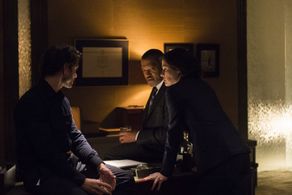 Laurence Fishburne, Hugh Dancy, and Caroline Dhavernas in Hannibal (2013)