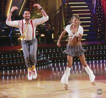 Edyta Sliwinska and Maksim Chmerkovskiy in Dancing with the Stars (2005)
