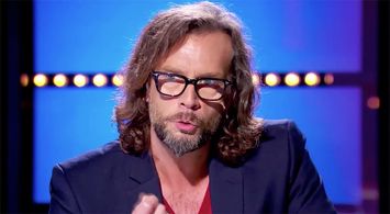 Delestrac interviewed on the set of Arte channel