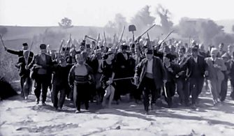 Settar Körmükçü and Sezer Sezin in Strike the Whore (1949)