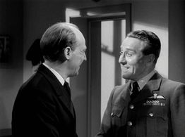 Michael Hordern and Hugh Moxey in The Night My Number Came Up (1955)