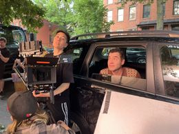 ON SET OF FEATURE FILM 