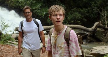 Rob Lowe and Johnny Berchtold in Dog Gone (2023)