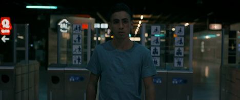 Aboubakr Bensaihi in Black (2015)