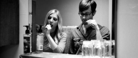 Sarah Smick and Brandon Bales in 