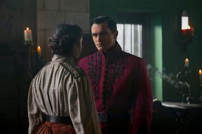 Julian Kostov and Danielle Galligan in Shadow and Bone (2021)