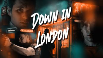 Adam Starks, Joshua Copeland, and Kieran Donnelly in Down in London