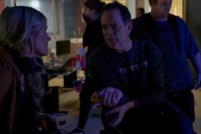(L-R) Script supervisor Chelbie Craig and director Rick Walker on the set of “Guardians”