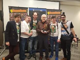 HorrorHound 2019 with Legends Award winner Tom Atkins