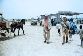 Guy Marchand and Philippe Noiret in Coup de Torchon (1981)