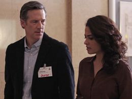 Tim Bohn and Yasmine Al Massri in Quantico (2015)