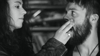 Amy Manson and Ross Mann in Beats (2019)