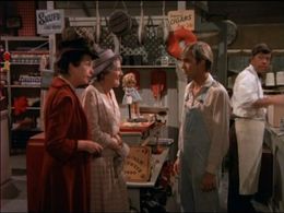 Richard Thomas, Joe Conley, Mary Jackson, and Helen Kleeb in The Waltons (1972)