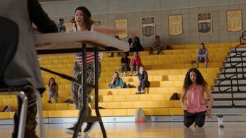 Allegra Acosta and Hana Lee Bible in Runaways (2017)